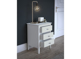 Hampstead Three Drawer Bedside
